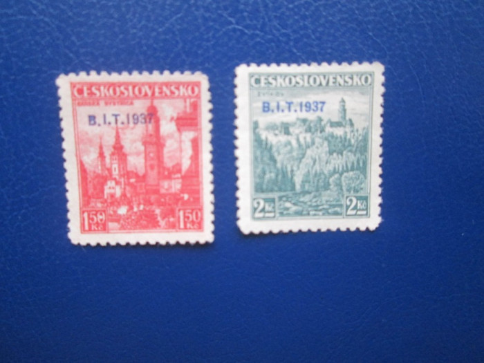 TIMBRE CEHOSLOVACIA 1937