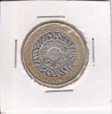 CR1S - MONEDA ANGLIA - 2 LIRE STERLINE EMISA IN ANUL 2006 foto