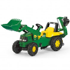 Tractor Cu Pedale Copii ROLLY TOYS 811076 Verde foto