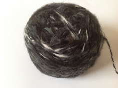 Fir de tricotat sau crosetat , moale , de efect , pufos, lana 50% foto