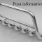 Bullbar inox compatibil NISSAN QASHQAI dupa 2006