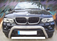 Bullbar inox compatibil BMW X5 E53 foto