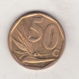 Bnk mnd Africa de Sud 50 centi 2008 , flora , aunc