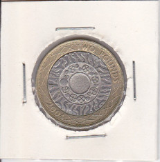 CR1S - MONEDA ANGLIA - 2 LIRE STERLINE EMISA IN ANUL 2004 foto