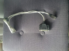 Vand Cablu USB - Paralel pentru imprimante cu port LPT. foto