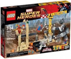 Lego Super Heroes 76037 Rhino and Sandman Supervillain Team-up, sigilat,7-14ani foto