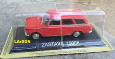 Macheta Zastava 1500F (Fiat 1500 Break) - DeAgostini Masini de Legenda 1/43 foto