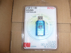 PLACA SUNET USB NOUA IN TIPLA foto