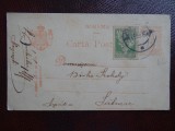 Carte postala veche - Intreg postal circulat, Circulata, Printata