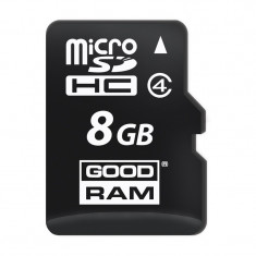 Card de Memorie GOODRAM Micro SDHC 8GB Clasa 4 foto