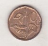 Bnk mnd Africa de Sud 10 centi 1995 , flora