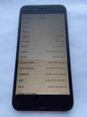 Apple iPhone 6 64GB Space Grey Model A1586 Neverlocked Decodat Din Fabrica foto