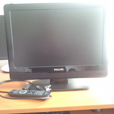 Televizor si Monitor LCD 19&amp;quot; Philips cu Tuner TV (diagonala 48 cm) foto