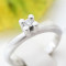 Inel aur 14k, diamant de cca. 0.08 ct, 4.03 grame