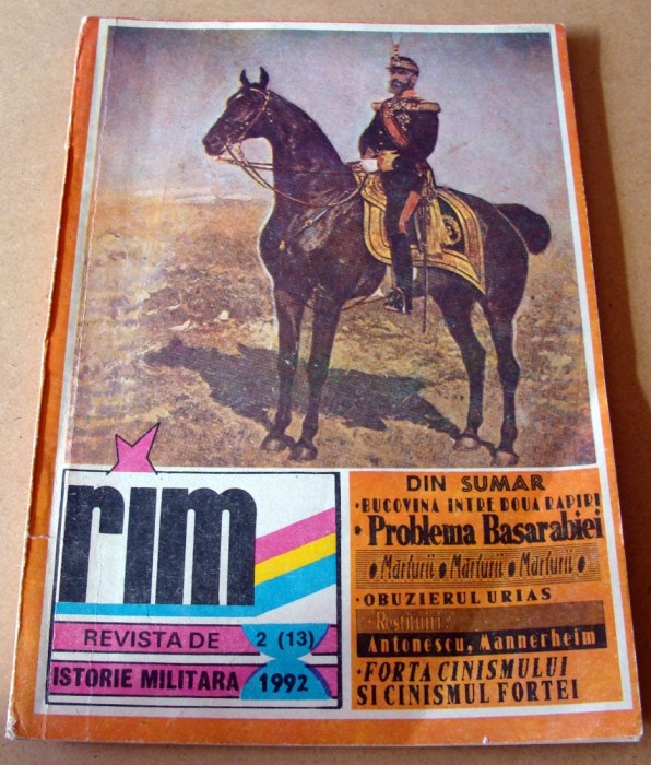 rim - Revista de Istorie Militara nr. 2(13) / 1992