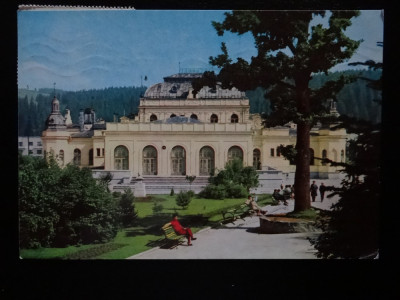 SEPT15-Vedere/Carte postala-Vatra Dornei-Pavilionul central-circulata foto