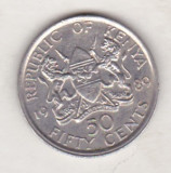 bnk mnd Kenya 50 centi 1989