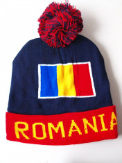 ROMANIA caciula- fes steag tricolor (stema palarie sapca basc) RO32 foto