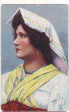 275 - ETHNIC Woman, Port Popular, Transilvania - old postcard - unused, Necirculata, Printata