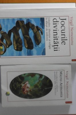 NEMOIANU - JOCURILE DIVINITATII/MICRO-ARMONIA/CALMUL VALORILOR/SIMPTOME foto