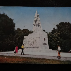SEPT15-Vedere/Carte postala-Timisoara-Monumentul ostasului roman-circulata