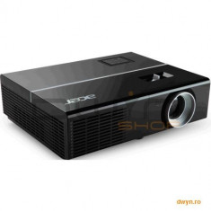 Acer Proiector ACER P1276, DLP, 3D, XGA 1024x768, 3500 lumeni, 13.000:1, HDMI, greutate 2 Kg, geanta, EUR foto