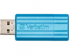 Verbatim Pendrive Verbatim 8 GB Pin Stripe, albastru foto