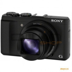 Sony Camera foto Sony Cyber-Shot HX50 Black, 20.4 MP, senzor CMOS Exmor R, zoom optic 30x, stabilizare op foto