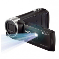 Sony Camera Video cu proiector Sony HDR-PJ410 Black, Senzor CMOS Exmor R? cu iluminare din spate de tip 1/5,8 (3,1 mm), obiectiv G F1,8 - F4,0 foto