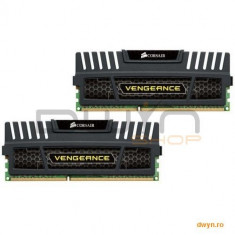 CORSAIR Corsair DDR3 4GB 1600MHz, KIT 2x2GB, 9-9-9-24, radiator Vengeance, dual channel, 1.5V foto