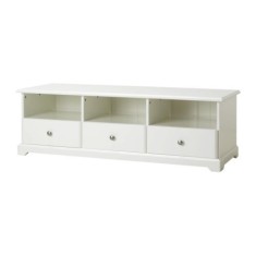 IKEA Comoda TV Liatorp alba 3 sertare 30% pret mag, transport Bucuresti gratuit foto