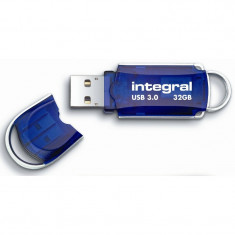 integral Memorie externa Integral Courier 32GB albastru foto