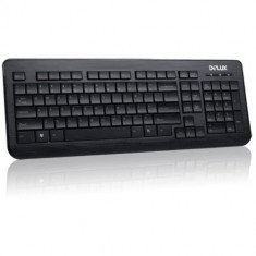 Delux TASTATURA DELUX USB BLACK DLK-3110U foto