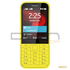 Nokia Telefon mobil Nokia 225 Single Sim Yellow foto