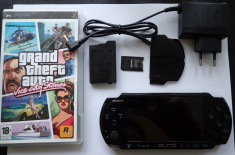 Consola Sony Playstation PSP 3004 modat complet 8Gb impecabil FIFA, GTA, TEKKEN foto