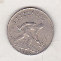 bnk mnd Luxemburg 1 franc 1962