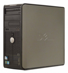 Calculator Dell Optiplex 380 Tower, Intel Dual Core E5800 3.2 GHz, 2 GB DDR3, 160 GB HDD SATA, DVD-ROM foto