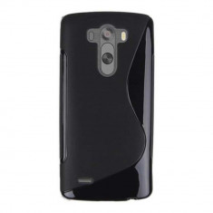 Husa silicon LG G4 H815 S-Line neagra foto