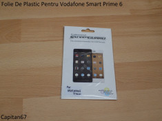 Folie De Plastic Pentru Vodafone Smart Prime 6 foto