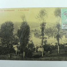 ABRUD - ABRUDBANYA - VEDERE A ORASULUI - ANUL 1918