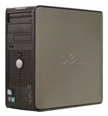 Calculator Dell Optiplex 380 Tower, Intel Dual Core E5300 2.6 GHz, 2 GB DDR3, 160 GB HDD SATA, DVD foto