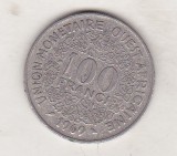 Bnk mnd Africa de Vest 100 franci 1969