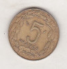 Bnk mnd Africa Centrala 5 franci 1976