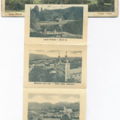 2967 - BAIA-MARE, leporello - old postcard + 10 mini photocards - unused