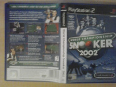 World Championship Snooker 2002 - JOC PS2 Playstation ( GameLand ) foto