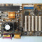 Placa de baza FastFame 3SLAV2 SDRAM AGP socket 370 + procesor + cooler