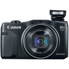 Canon Camera foto Canon PowerShot SX710 HS Black, 20 MP, senzor BSI-CMOS, 30x zoom optic, 3.0&amp;#039; LCD, stabil foto