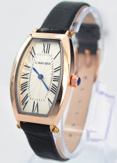 CEAS DAMA CARTIER-TANK AMERICAINE-GOLD EDITION-SUPERB-COLECTIE NOUA-CALITATEA 1 foto