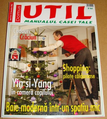 Revista Domus UTIL / Manualul casei tale - nr. 12 Decembrie 2006 foto