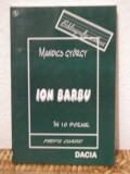 ION BARBU IN 10 POEME -MANDICS GYORGY